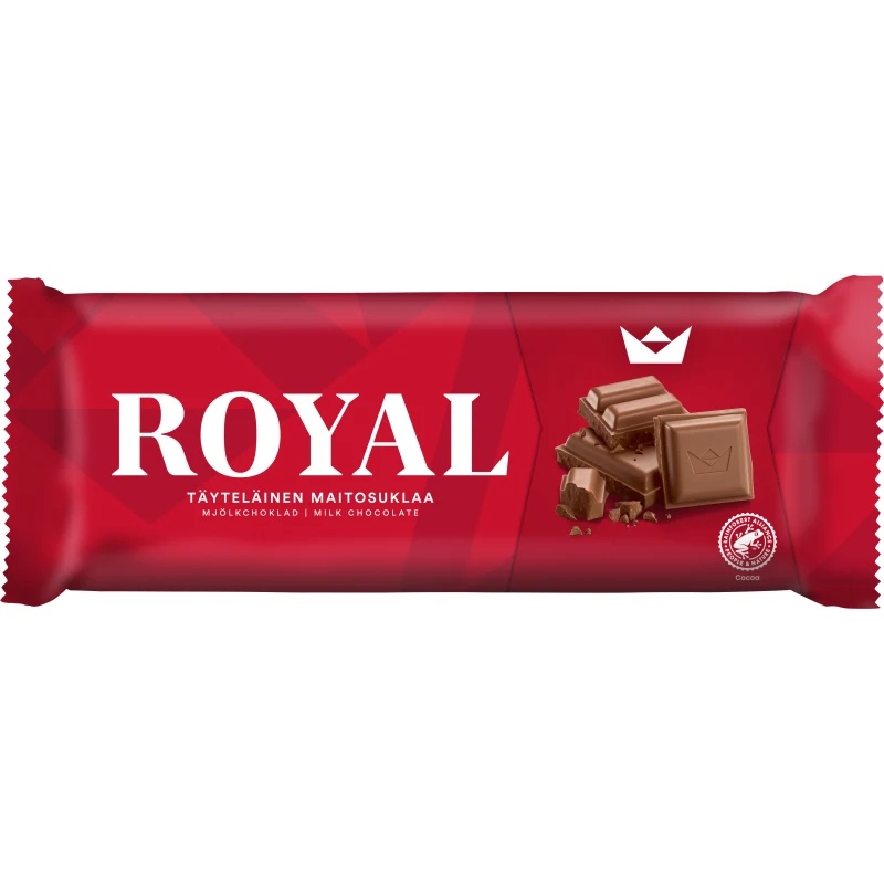 Suklaalevy Royal 190 g maitosuklaa